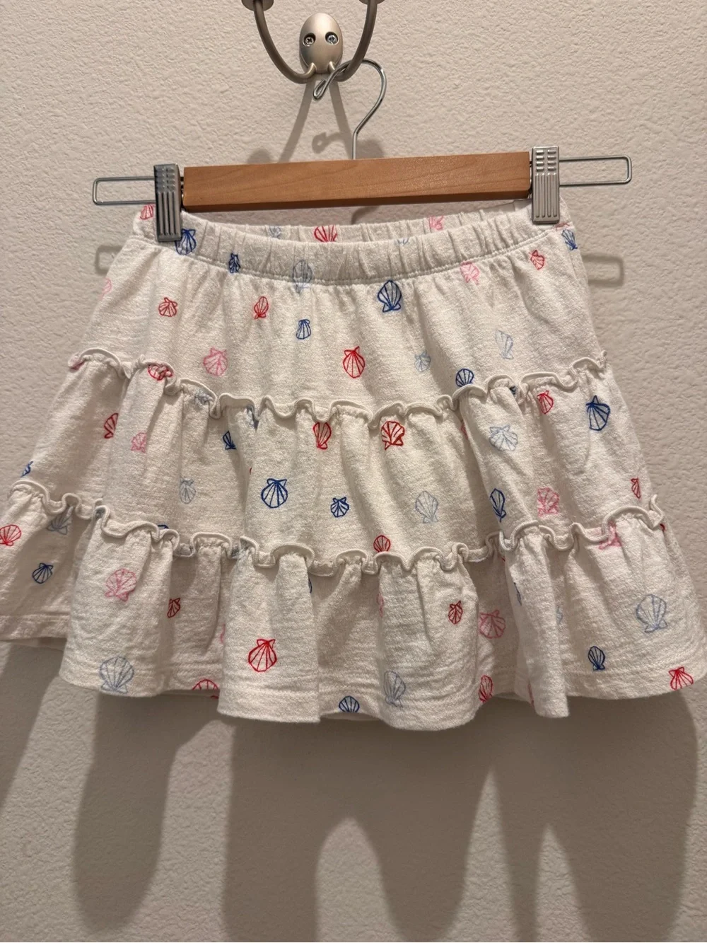 Cat & Jack Girls Two-Piece Shell Print Set
